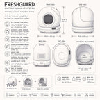 FreshGuard™ Self-Cleaning Litter Box